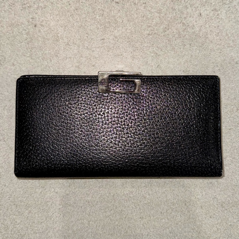 Vintage Gucci Leather Wallet (Black)